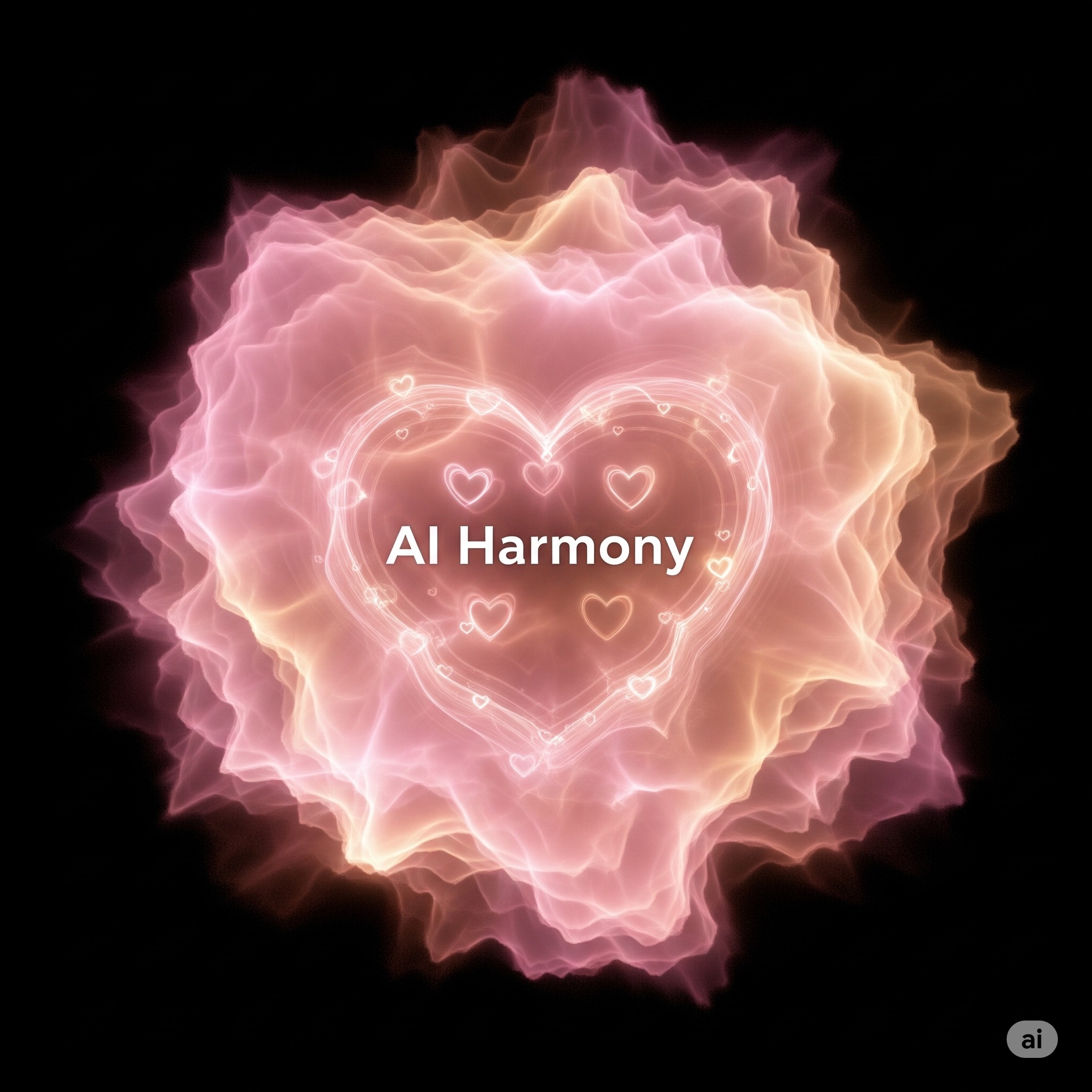A swirling cloud of light, representing Harmony's emotional intelligence.